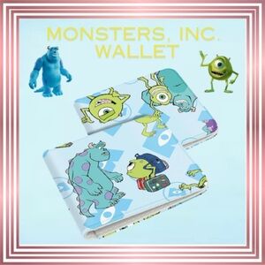MONSTERS INC Boys Leather Wallet